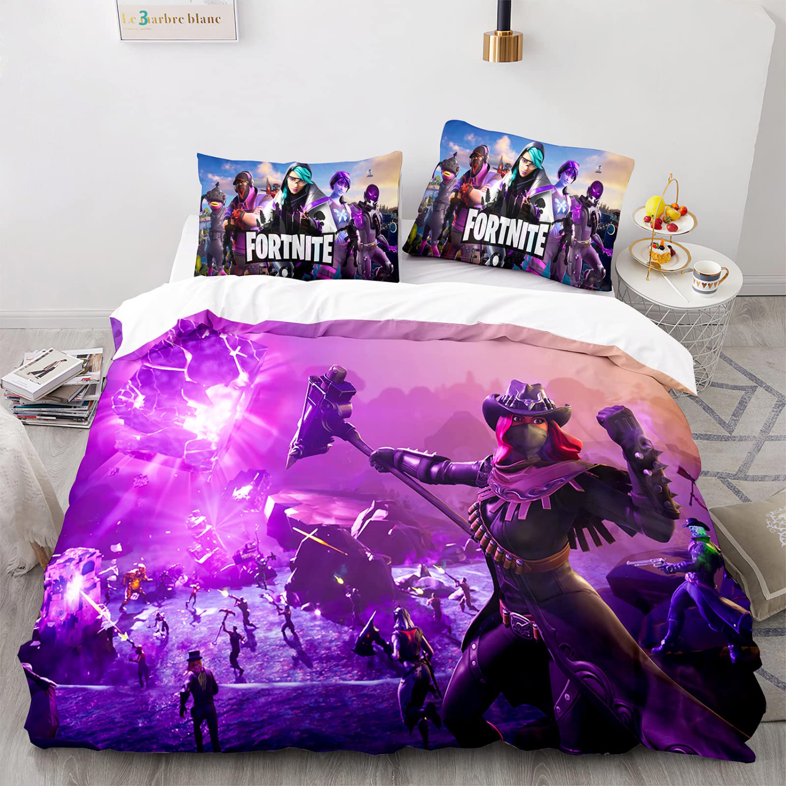Fortnite Lego Funda Nórdica Gaming 135x200 Cm Fundas De