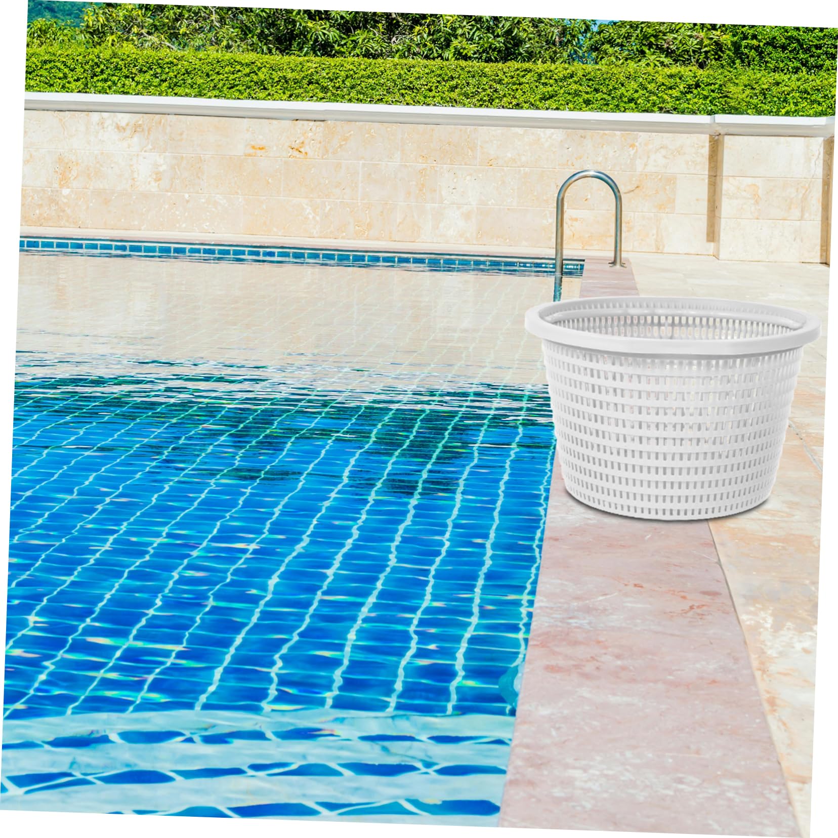 2piezas Cesta De Filtro De Piscina Grande para Skimmer Filtración De Desechos Compatible