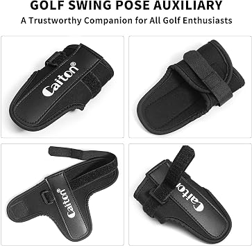 Golf Wrist Brace Swing Training Aid, Correct Gesture Alignment Tool for Golf Devotee