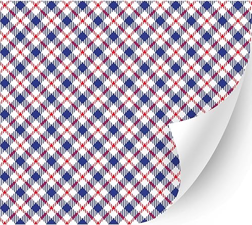 Miniatura 7 de Vinilo adhesivo brillante con diseño de temática estadounidense (horizonte abstracto de la bandera de Estados Unidos, 13.5 x 12 pulgadas), ventana,