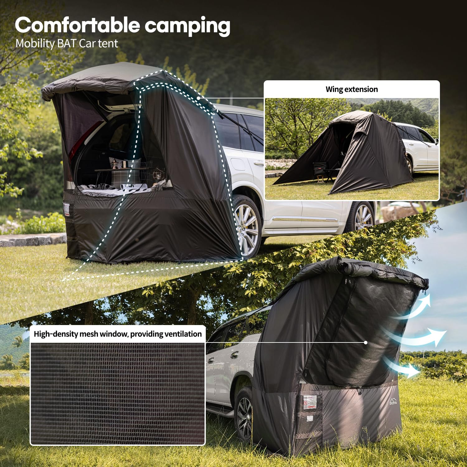 IDOOGEN: Tailgate tent