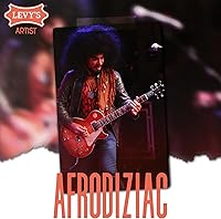 Vista 5 de Levy's Leathers Serie Sundance - Correa de guitarra de cuero repujado de 3 pulgadas de ancho, diseño premium de punta de flecha marrón, soporte