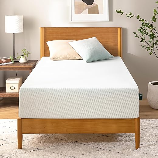 ZINUS 12 Inch Twin Green Tea Mattress
