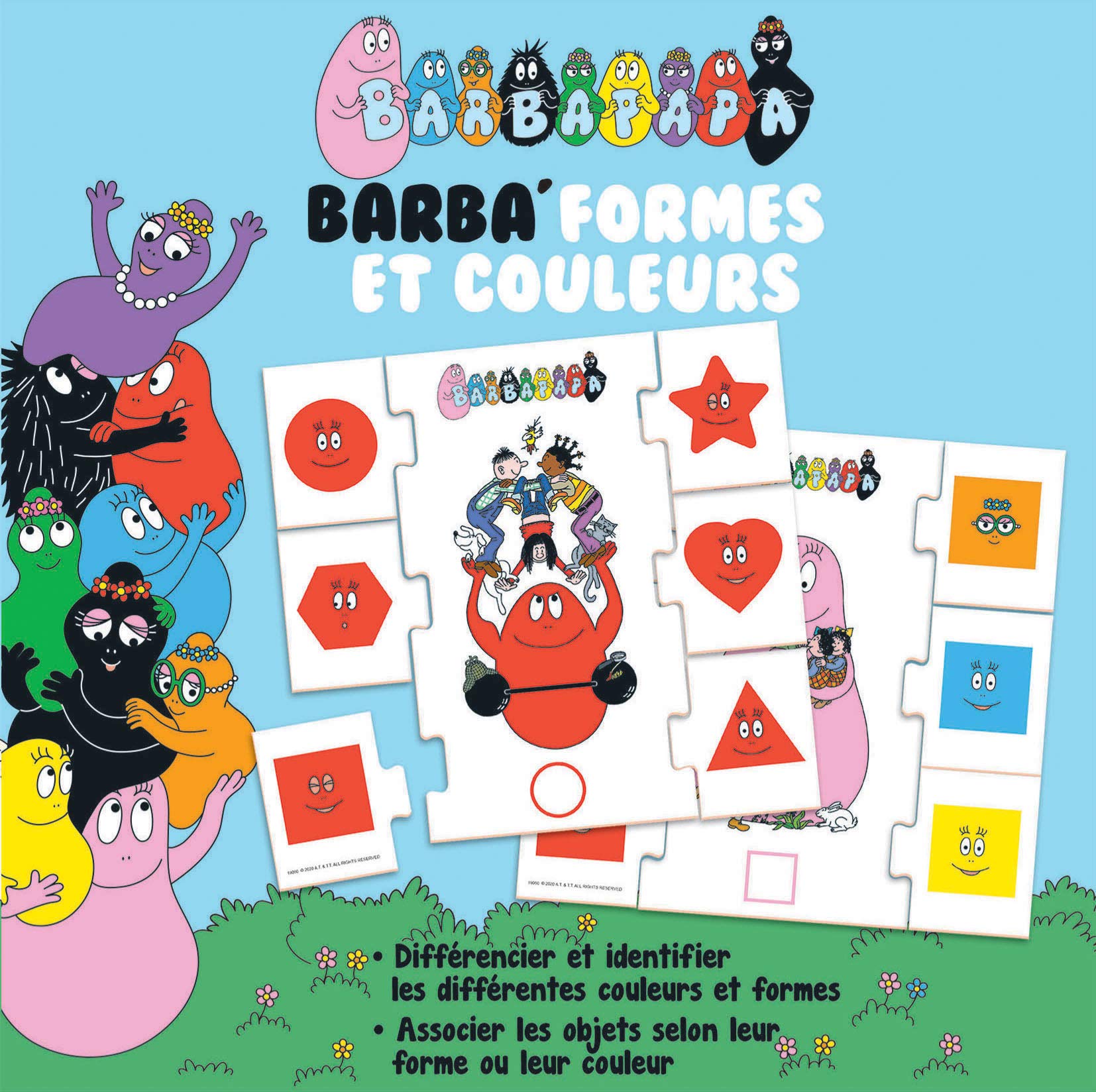 Magnets barbapapa - Jeux & Jouets Magnets barbapapa - Jeux & Jouets