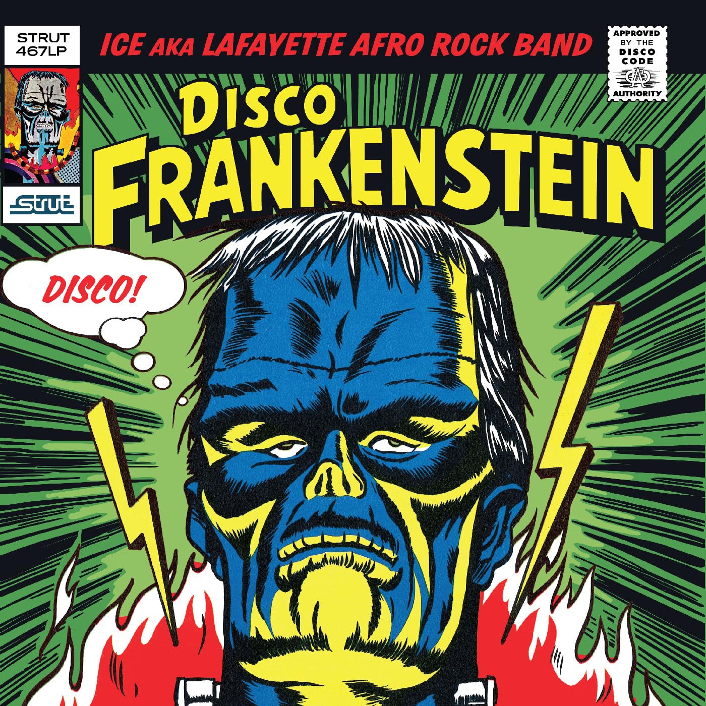 ICE aka LAFAYETTE AFRO ROCK BAND - Disco Frankenstein (reissue) - Vinyl (LP)