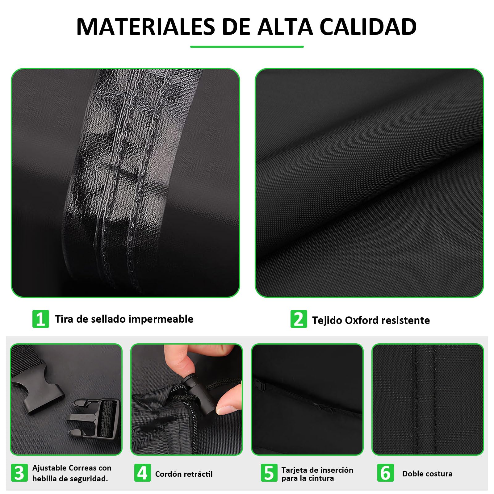 Fundas para Bancos, 600D Oxford Funda para Banco de Jardín, Impermeable, Resistente al Viento, Anti-UV con Salidas de Aire Funda ubierta para Banco de Jardín de 2 Plazas (185 * 69 * 65/96cm)
