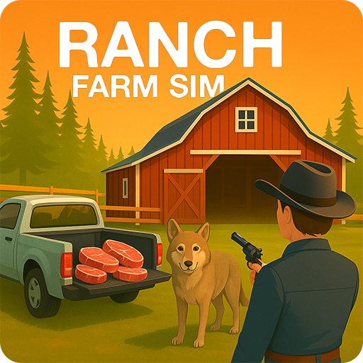 Ranch Farm Simulator : Farming Simulator - Tractor Driving Game 2025