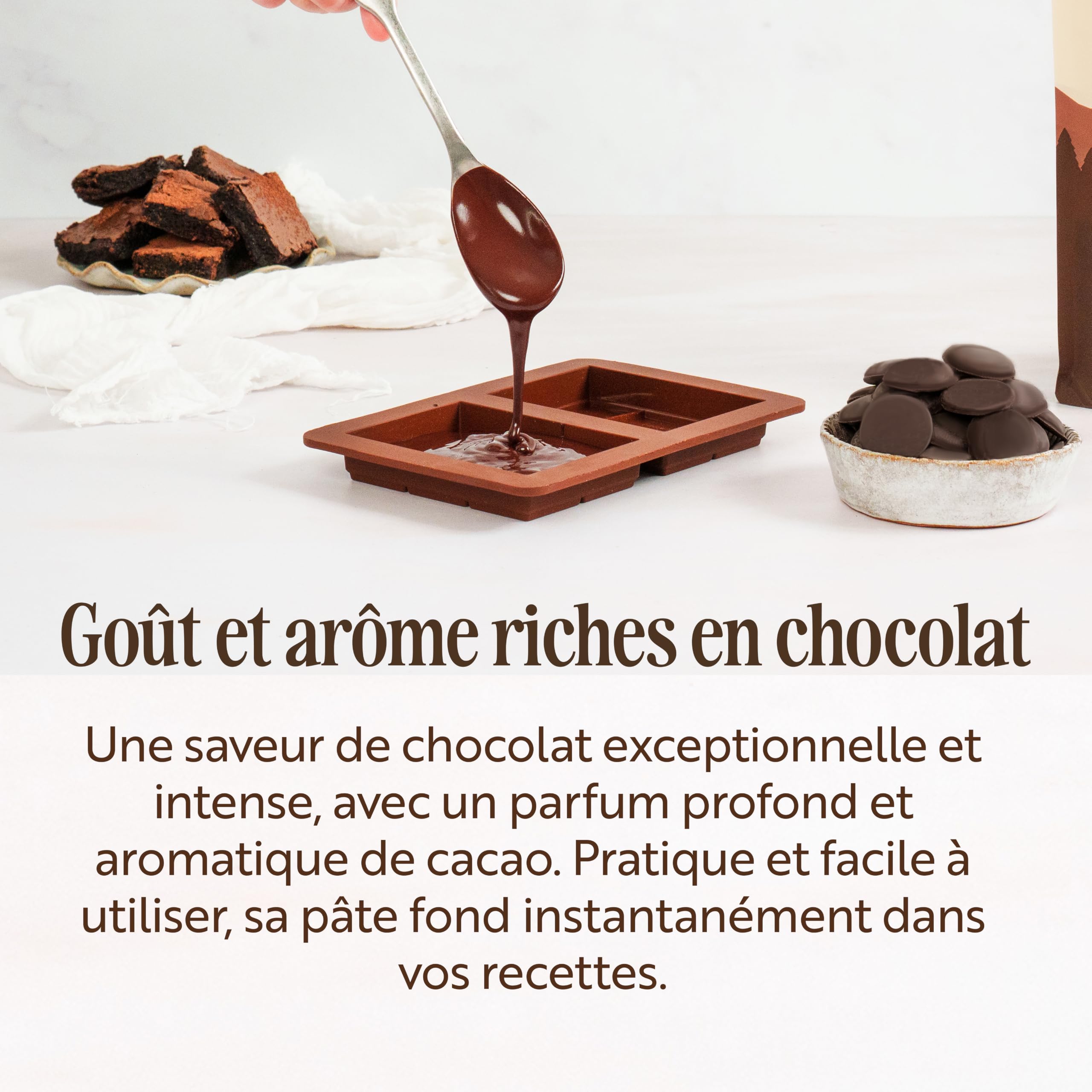 Sevenhills Wholefoods Pâte De Cacao Bio 500g