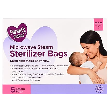 Parent's Choice Microwave Steam Sterilizer Bags