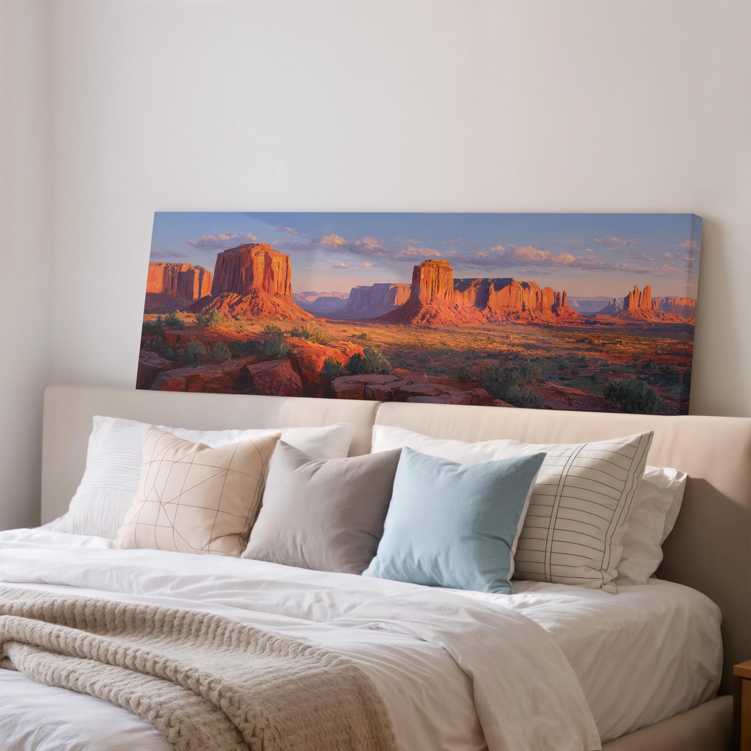 Tableau horizontal Monument Valley grand format affiche paysage Ouest - 8