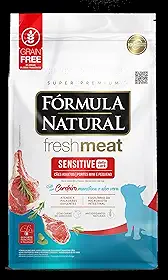 Fórmula Natural Fresh Meat Ração Seca Para Cães Adultos De Pequeno Porte Sabor Carne de Cordeiro 1Kg