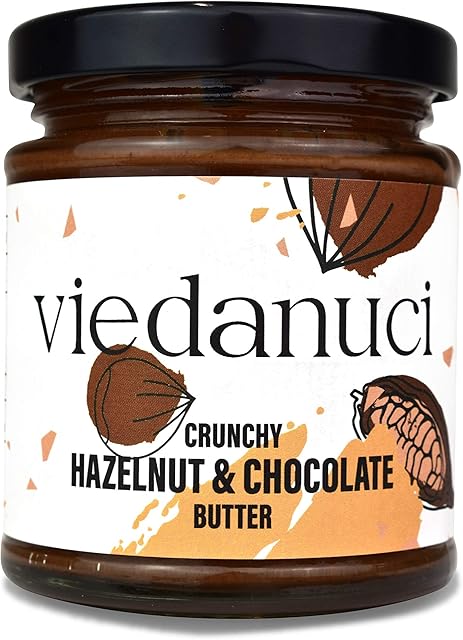 Viedanuci, Spread 170g, Crunchy Nutty Chocolate (Pack of 2)