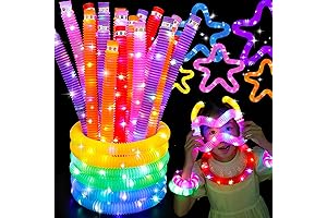 12 Pieces Light Up Glow Pop Tubes (CVI Toys)