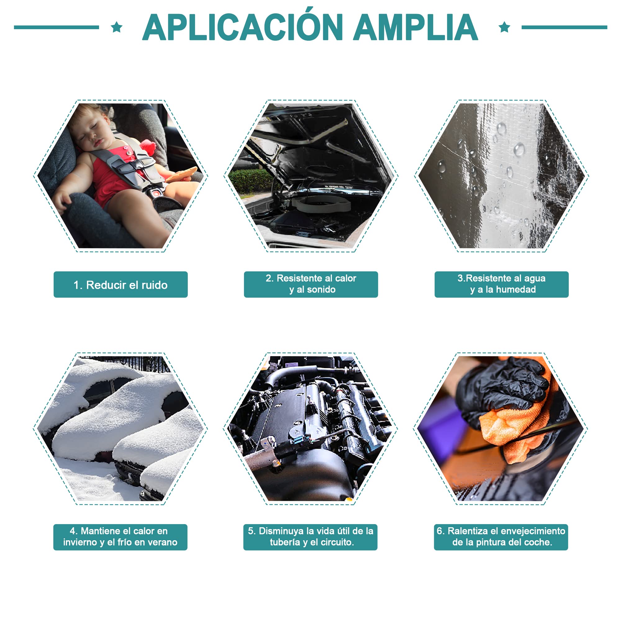 Isolamento Acustico Per Auto - Tappetino Fonoassorbente - Foto 4