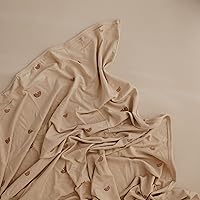 Vista 3 de mushie Manta Envolvente Elástica para Bebé Extra Suave y Ajuste Ceñido 47"x47" (Arcoíris)