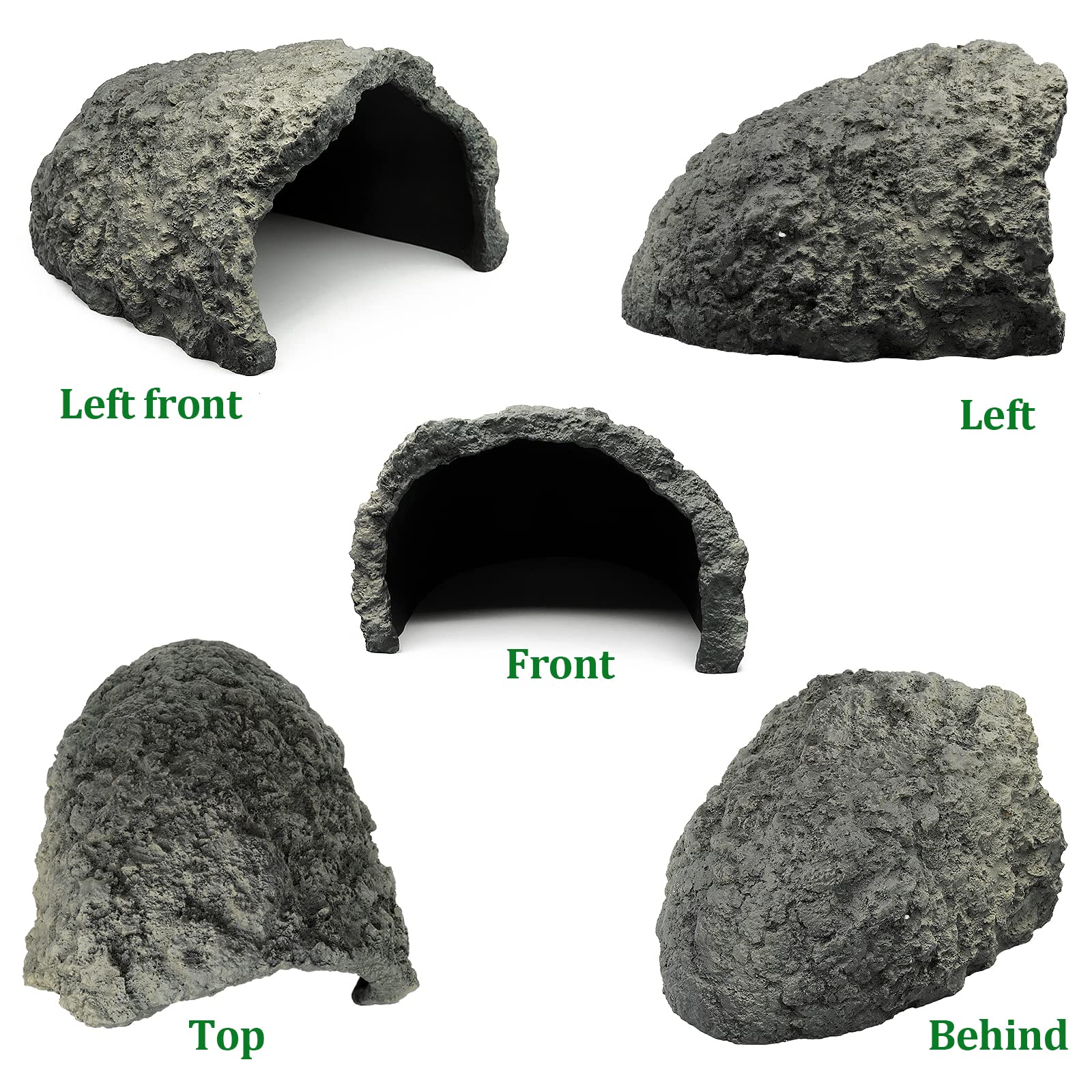 Reptile Roche Reptile Cachette Grotte Cachette Terrasse Habitat Petit LéZard Serpent Tortue Grenouille Amphibien Petite DéCoration