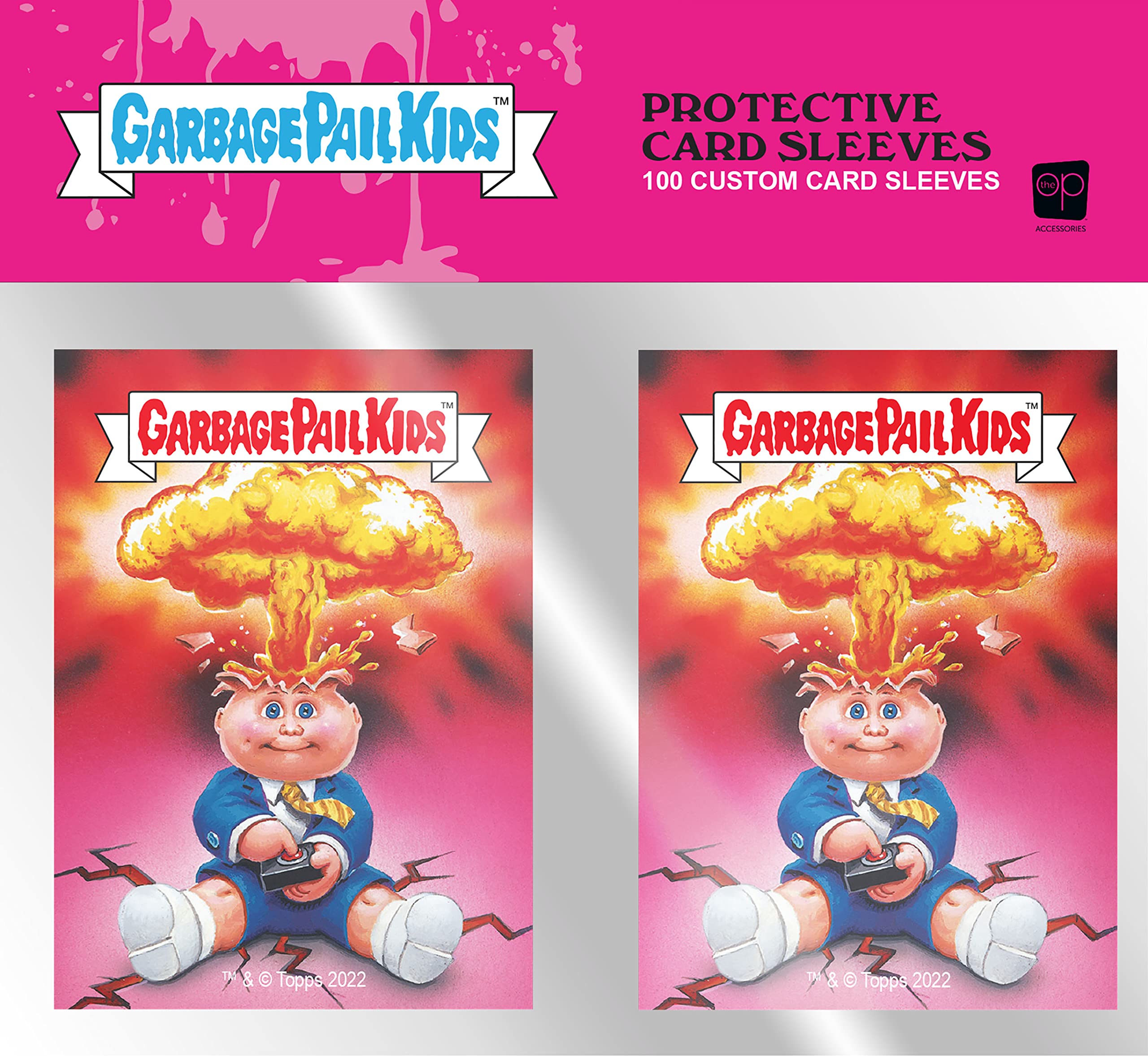 Amazon.com: Garbage Pail Kids Premium Card Sleeves | 100 Card Protector  Sleeves | 64mm x 89mm Sleeves Fit Standard Size Playing Cards & Collector  Cards | Card Sleeve Back Artwork Featuring Adam