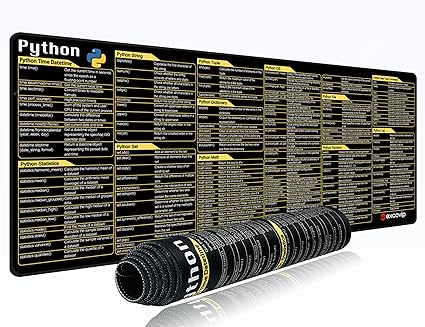 excovip Large Mouse Pad XL - Unique Desk Mouse Mat with Built-in Python ...