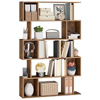 VASAGLE CUSTOS Collezione - Libreria, Scaffale Portaoggetti a 5 Ripiani
