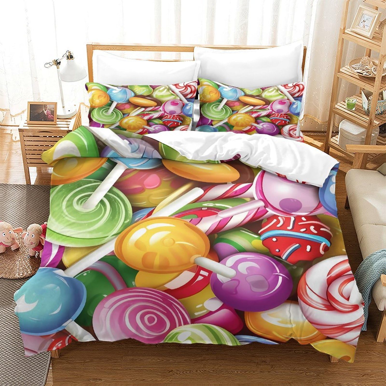 Navegación con mapa de brújula Funda de Edredón Juego de 3 Piezas Suave Diseño 3D Cierre de incluye Fundas de Almohada Diseño de guías de viaje Funda Edredon for Ancianos Super king（260x220cm）