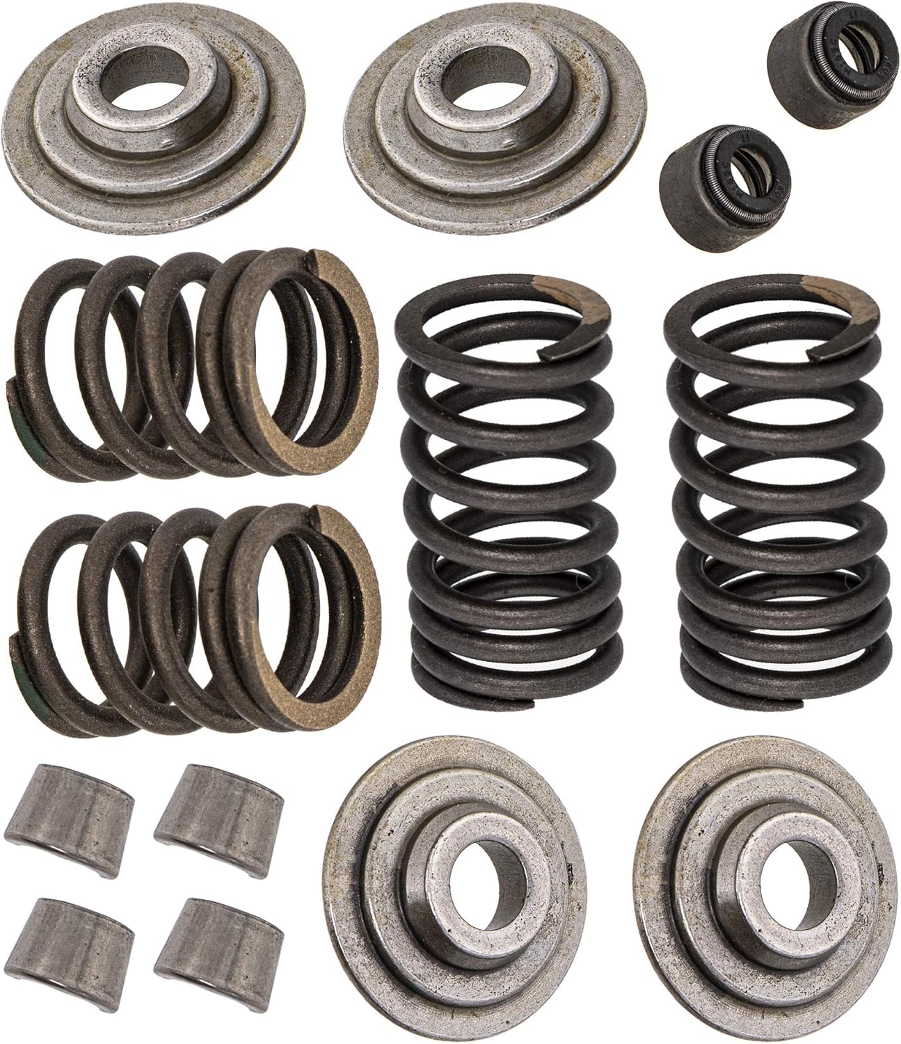 NICHE Cylinder Head Valve Spring Rebuild Kit for Yamaha Moto-4 200 Tri Moto 225 Timberwolf Bruin 250 Pro Hauler 1000