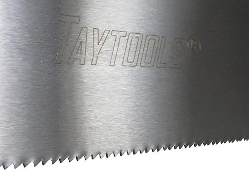 Miniatura 4 de Lynx Garlick Taytools Thomas Flinn British - Sierra de corte de 24 pulgadas con hoja de tierra cónica, mango de haya manchado 4.5 TPI archivado para