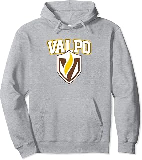Valparaiso Beacons Arch Over Gray Officially Licensed Pullover Hoodie