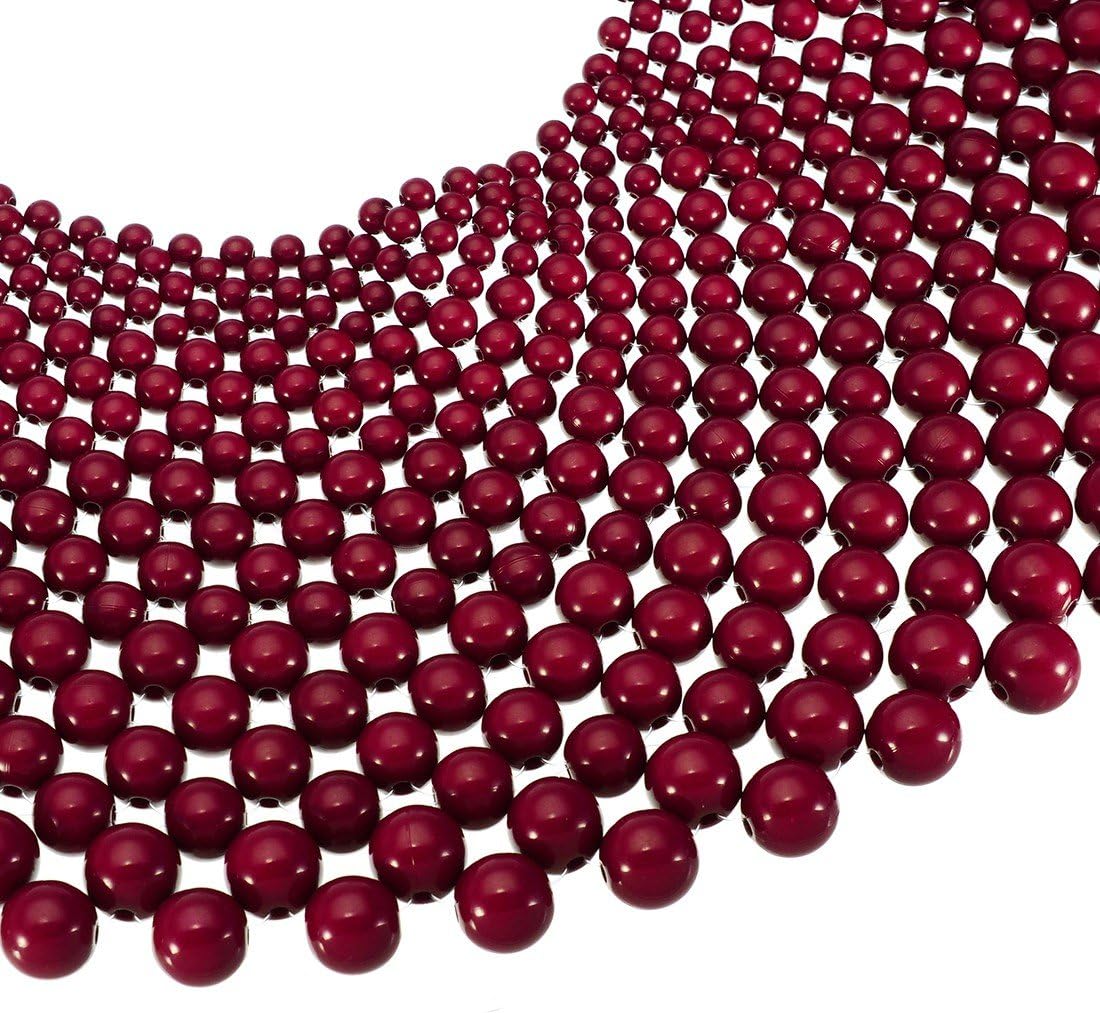 Bib Collar Necklace Chunky CCB/Crystal/Pearl Resin Beads Chain Choker Statement Necklace Womens Fashion Jewelry Necklace - Image 5