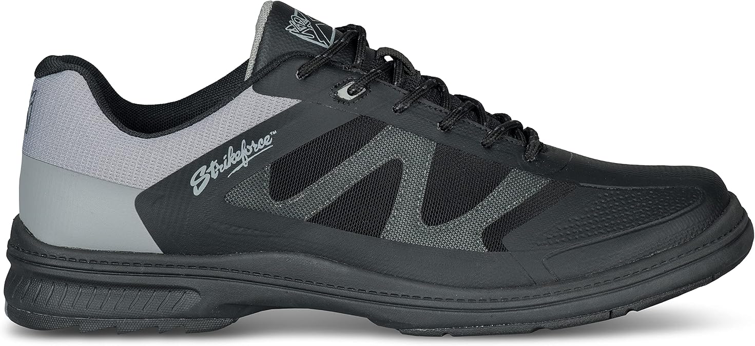 KR Strikeforce Epic Right Hand Only Mid-Performance Mens Bowling Shoe  with a Interchangeable Slide Pad on Left Shoe Only