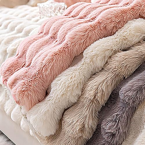 Miniatura 7 de Funda gruesa de felpa para sofá, funda de sofá de piel sintética lanuda súper suave y antideslizante, fundas de cojín esponjosas para sofá,