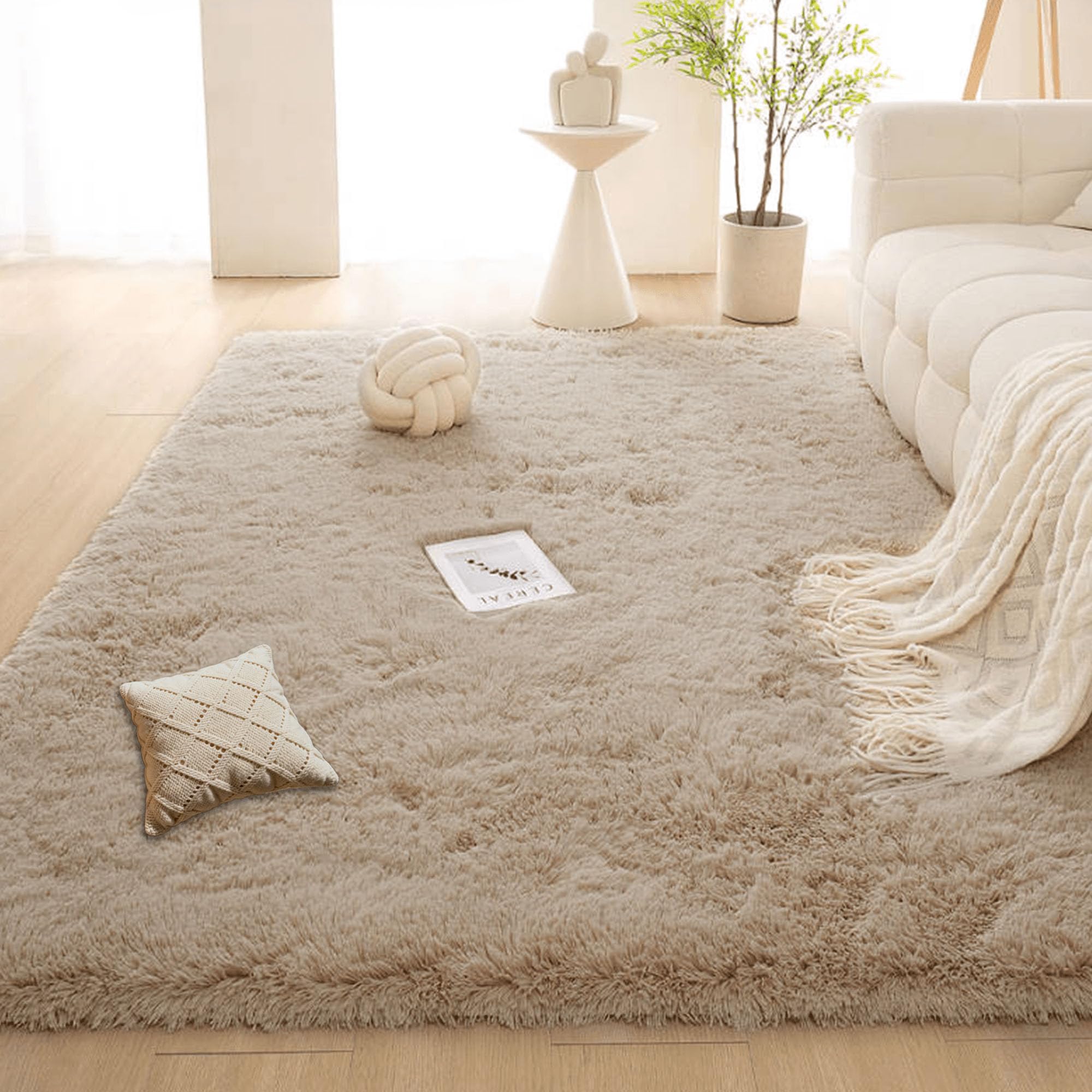 Tapis de salon moderne ultra doux haute densité 170x260 cm