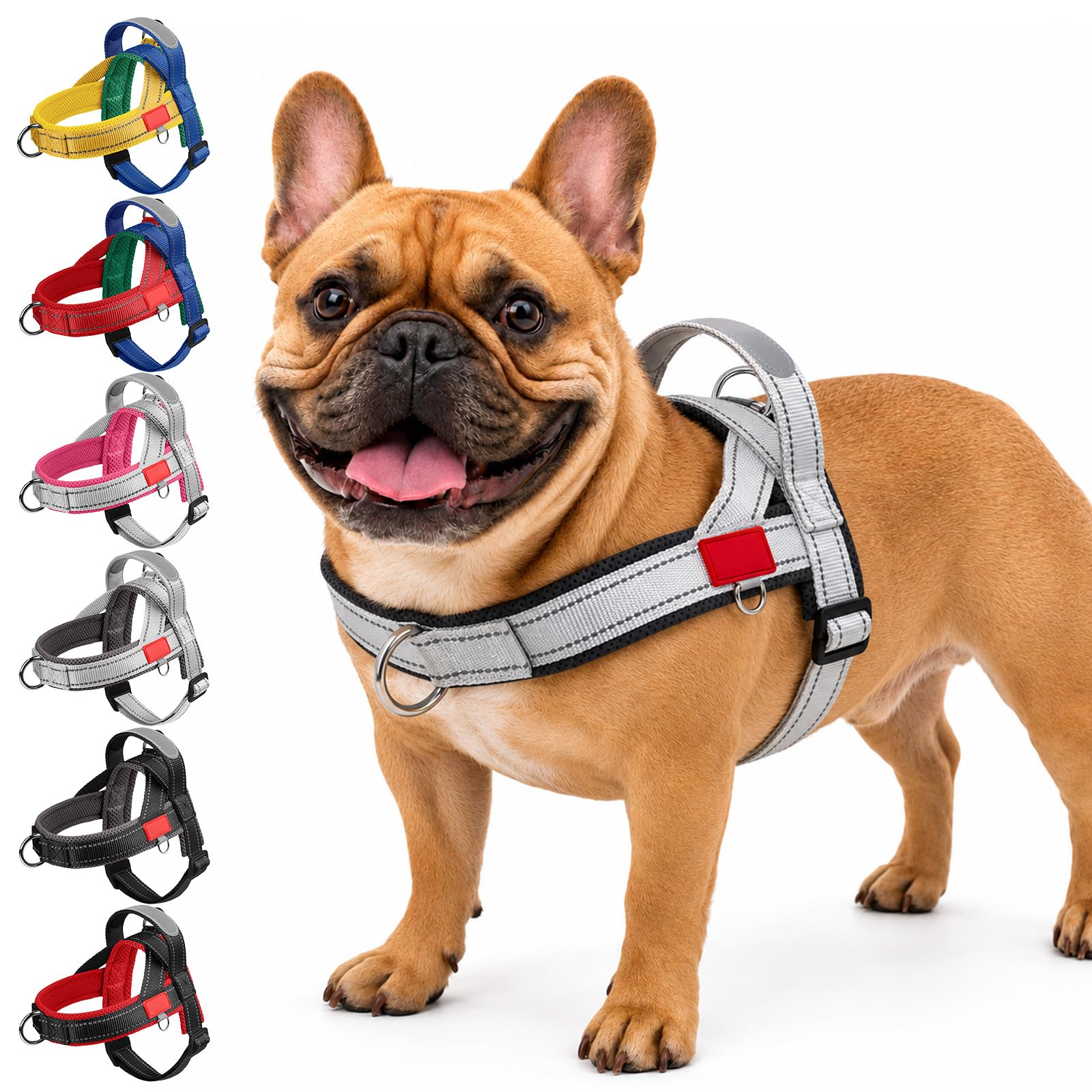 Ledeak No Pull Front Clip Harness with Control Handle for Small Medium Dogs — image 1