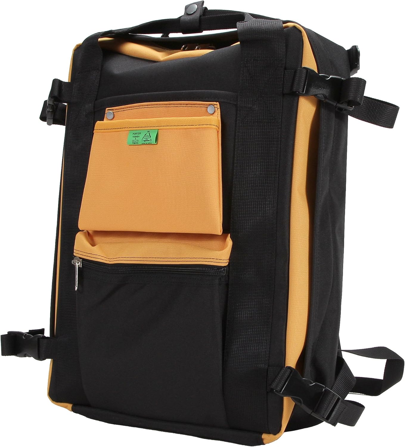 Porter 782-08690 2-Way Backpack Tote Bag - yellow