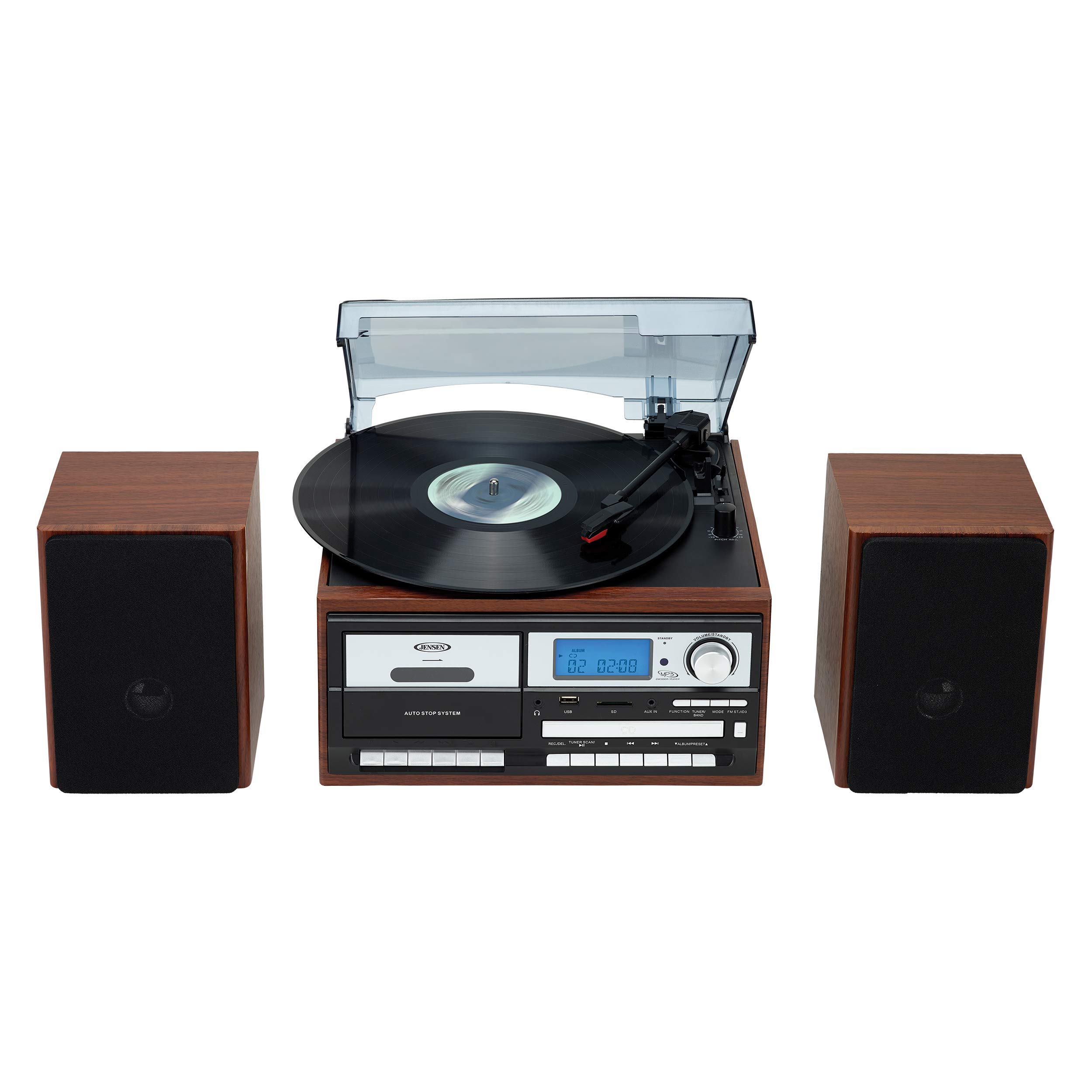 Jensen Portable Cassette Player Am/fm Radio Jensen 3-speed Stereo