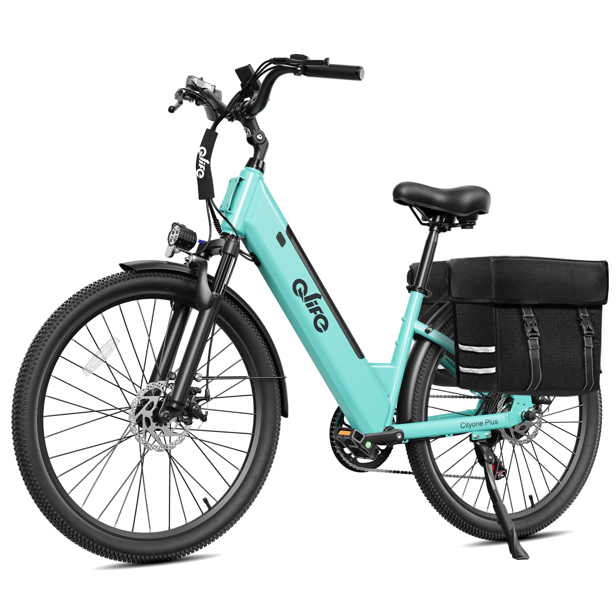 Qlife Cityone 2.0/Cityone Plus Electric Bike for Adults-1200W Peak Motor