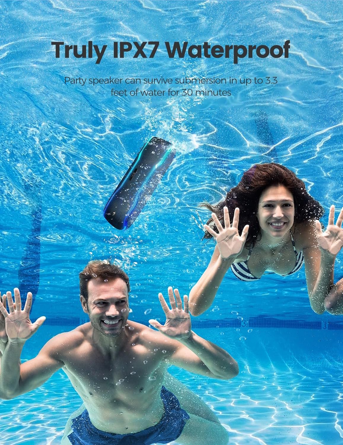Selencia AquaPlay Waterdichte Bluetooth Speaker