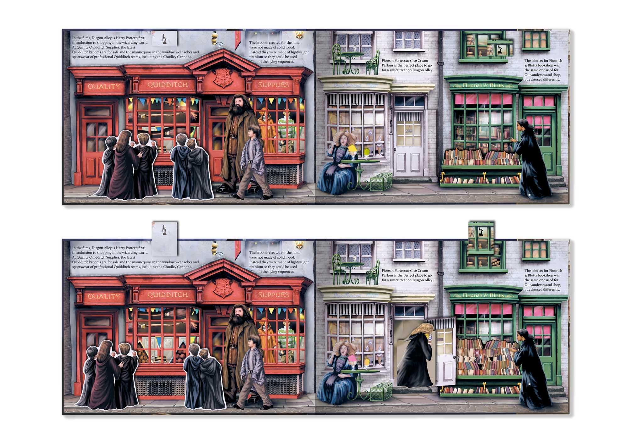Harry Potter: Diagon Alley [Pop Up] UK Edition: A Book of Magical Surprises