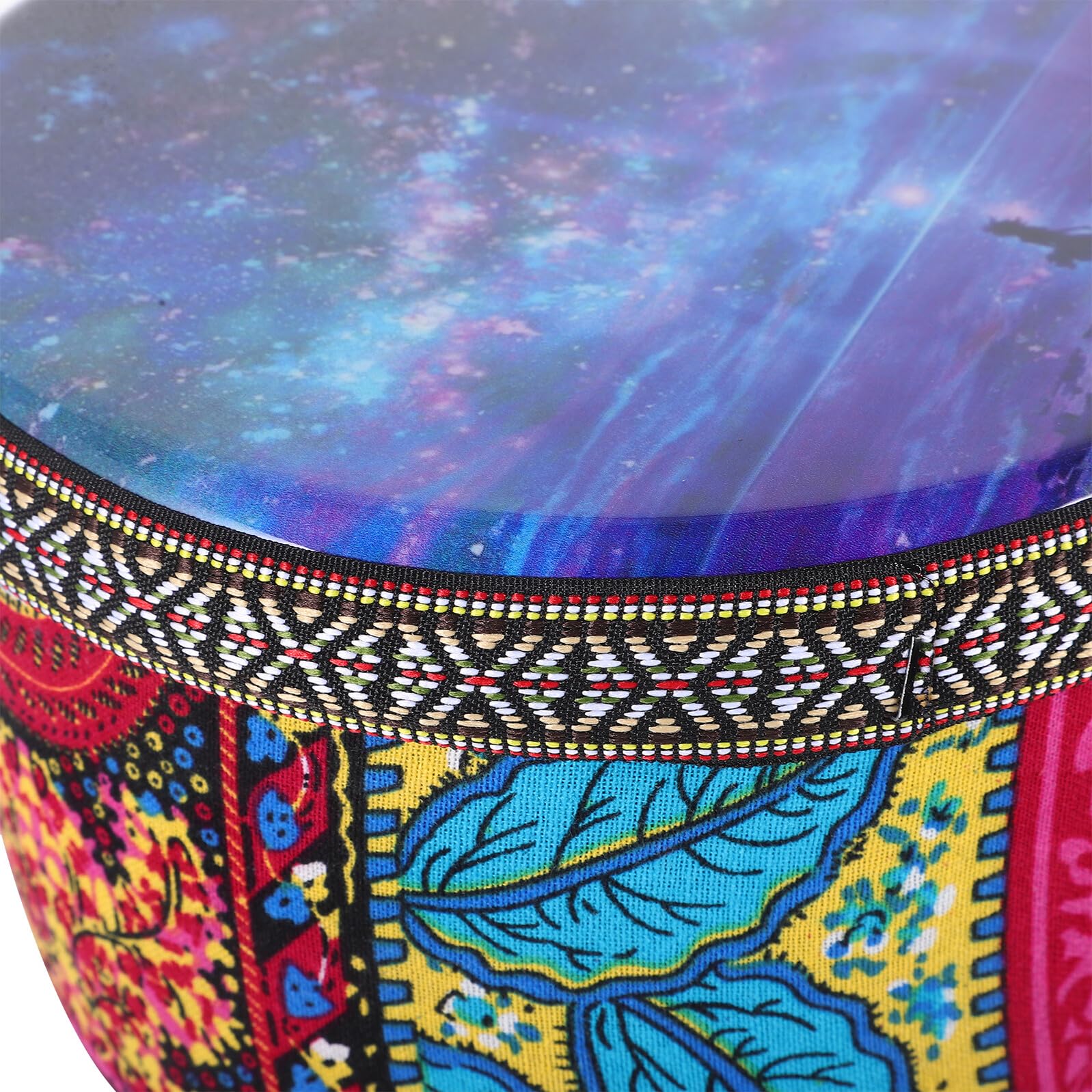 8 Zoll Pvc Djembe Trommel für Anfänger, Leicht und Tragbar | Kinder und Erwachsene, Feine Verarbeitung, Zartes Design, Handliche Form für Unterwegs