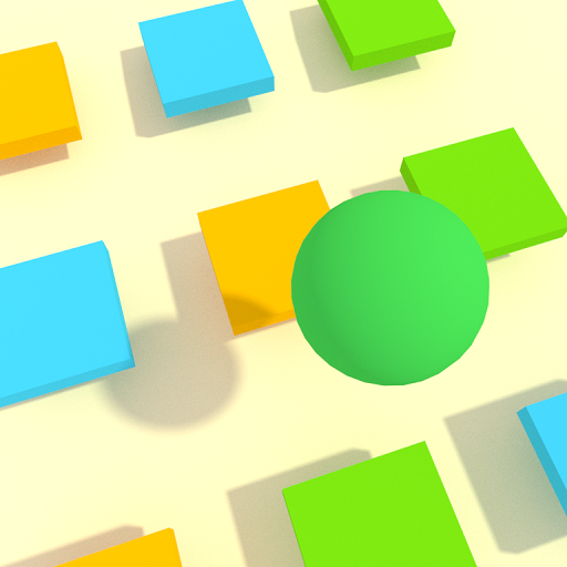 Addictive game play Cubic Dance: Switch Color