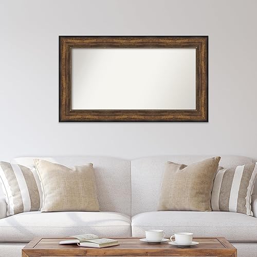 Miniatura 4 de Amanti Art Espejo personalizado, espejo de baño de bronce de salón, espejo de pared o espejo de tocador de baño sobre el fregadero (27.5 x 47.5