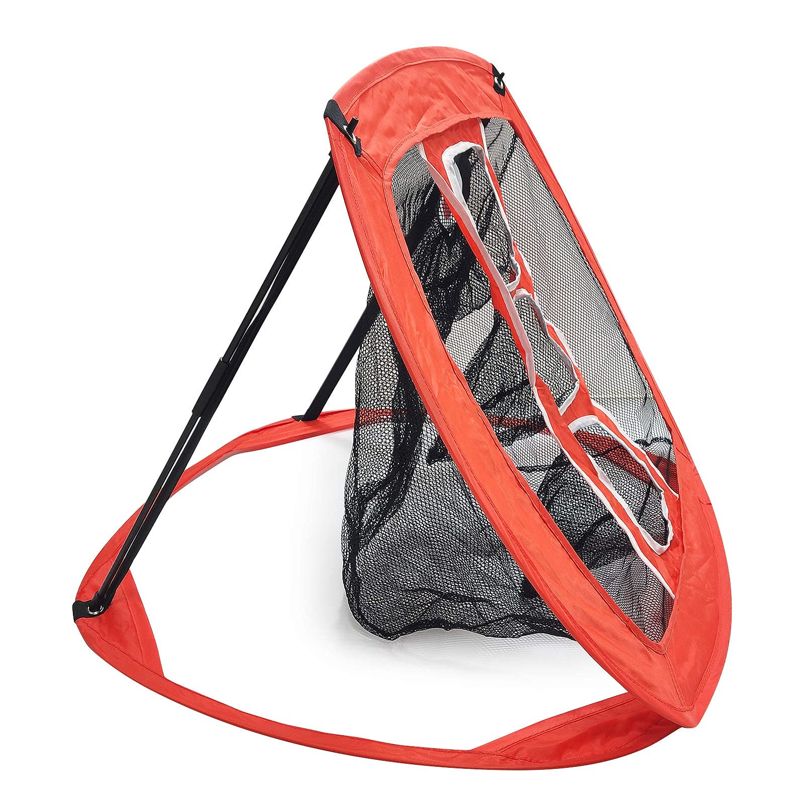 Red de astillado de golf plegable para interiores y exteriores, accesorios de golf, portátil, cuadrado, para práctica de astillas de golf