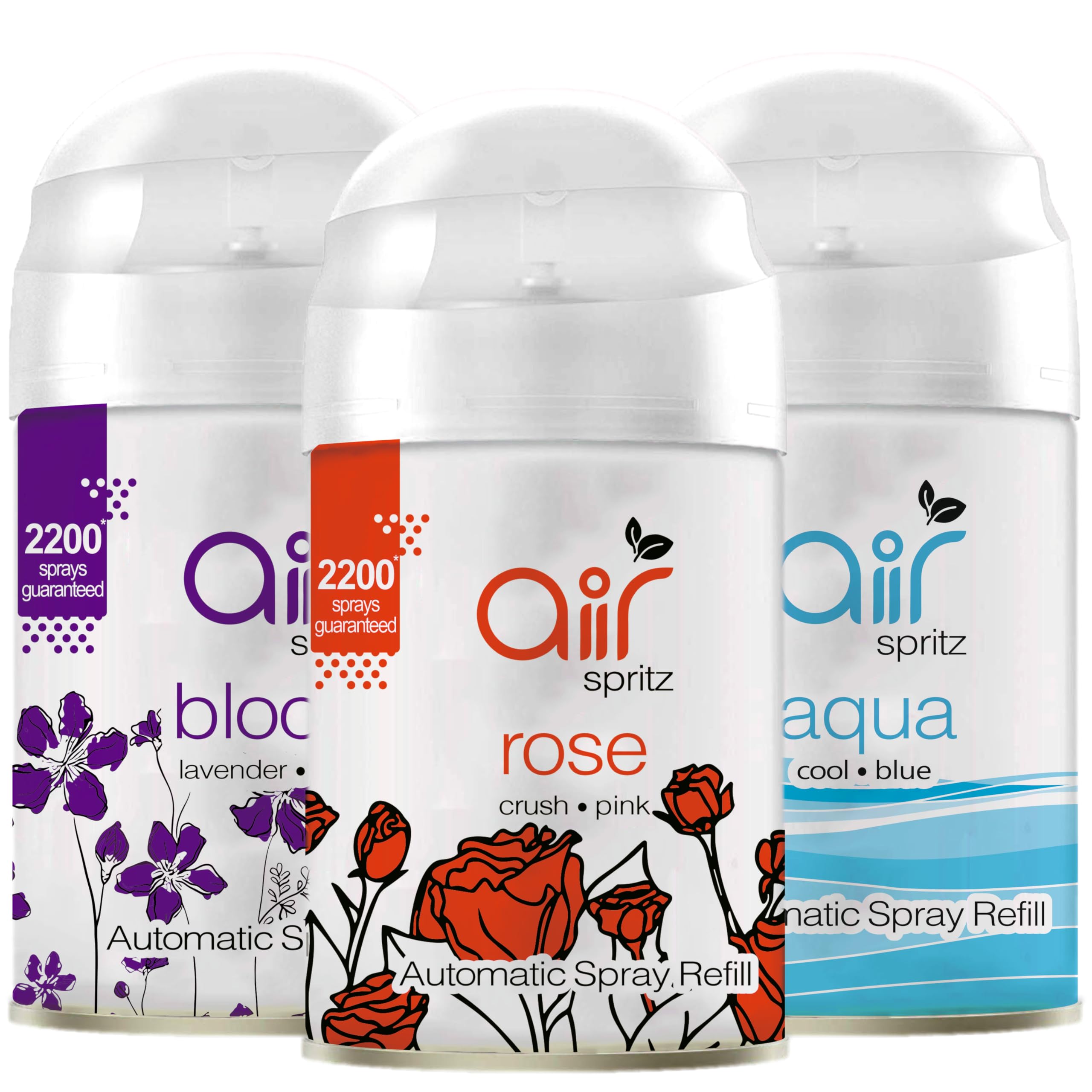 Air Spritz 225ml Freshmatic Automatic Air Freshener Refill (Rose | Aqua | Lavender - Pack of 3) | Automatic Room Freshener, Bathroom Freshener and Room Spray (B0D6GCLMW4) Amazon Price History, Amazon Price Tracker