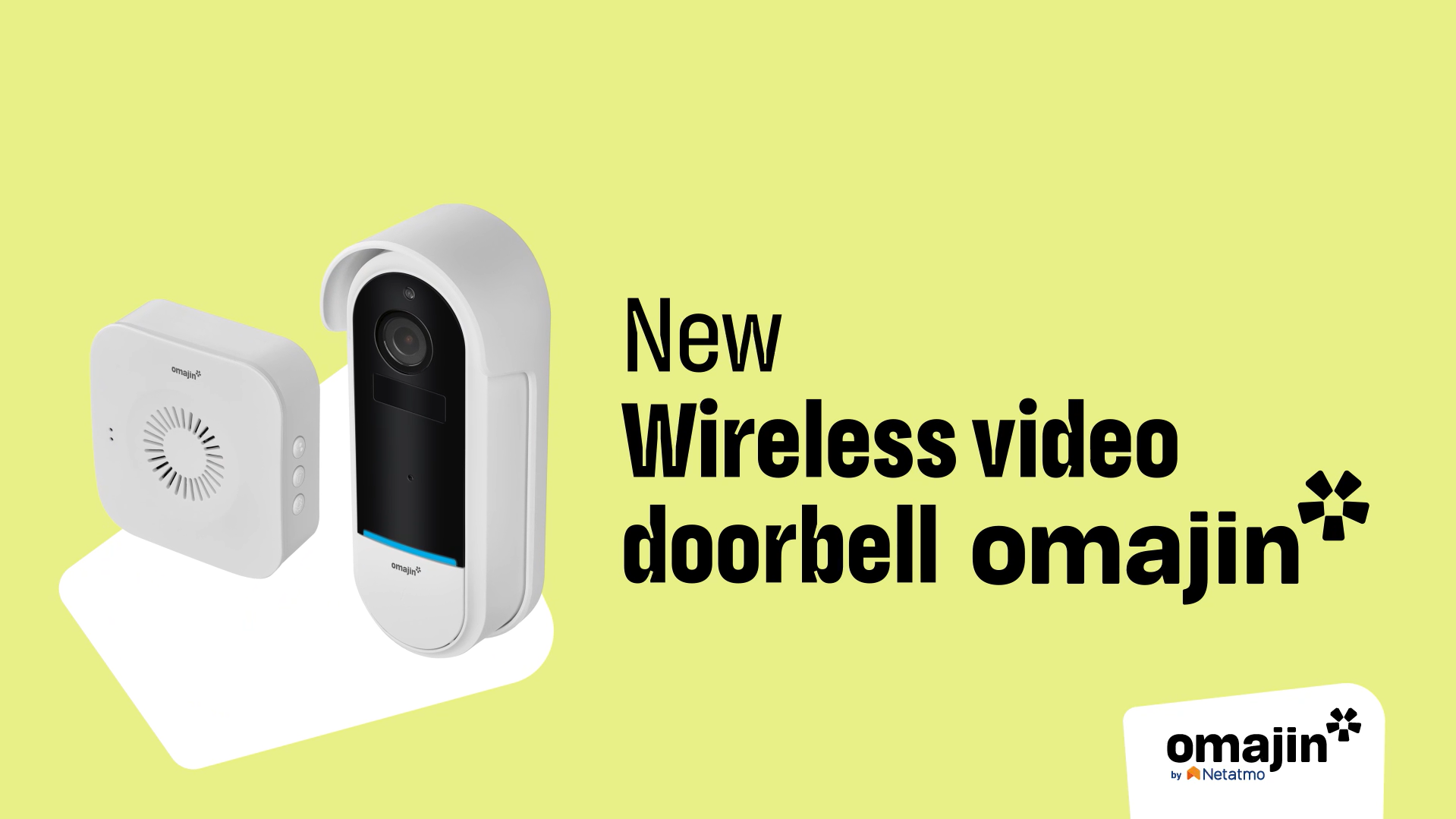 Cámara Omajin Rotación 360 Cámara Vigilabebés Inteligente OMAJIN By Netatmo 2K HD - Detección De Llanto, Visión Nocturna, Audio Bidireccional, App, Modelo OBC-01 Cámara Bebé 2K Detección Llanto