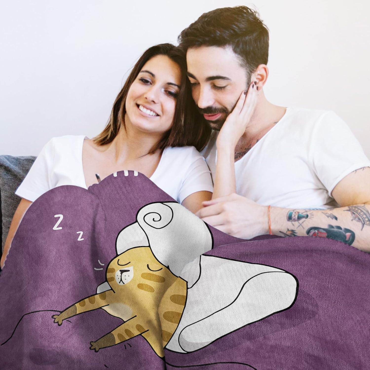 SteadStyle Birthday Gifts for Wife from Husband - Gifts for Her Blanket, Wife Birthday Gift Ideas, Wedding Anniversary Romantic Gift for Women, Valentine's Mother's Day Present for Her 80"X 60"