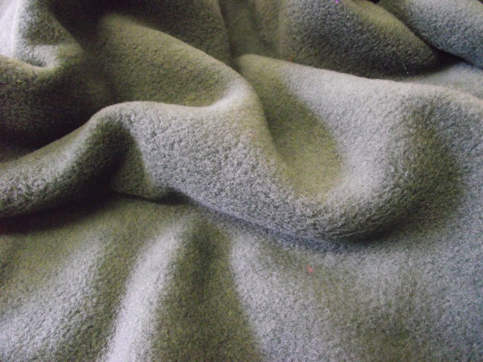 Crs Fur Fabrics Brown Quality Anti Pil Polar Fleece Fabric Material - Taupe 1Mtr - 150Cmx100cm