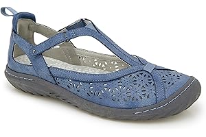 Women's Classic Mary Jane T-Strap Flats Comfortable Casual Sandals