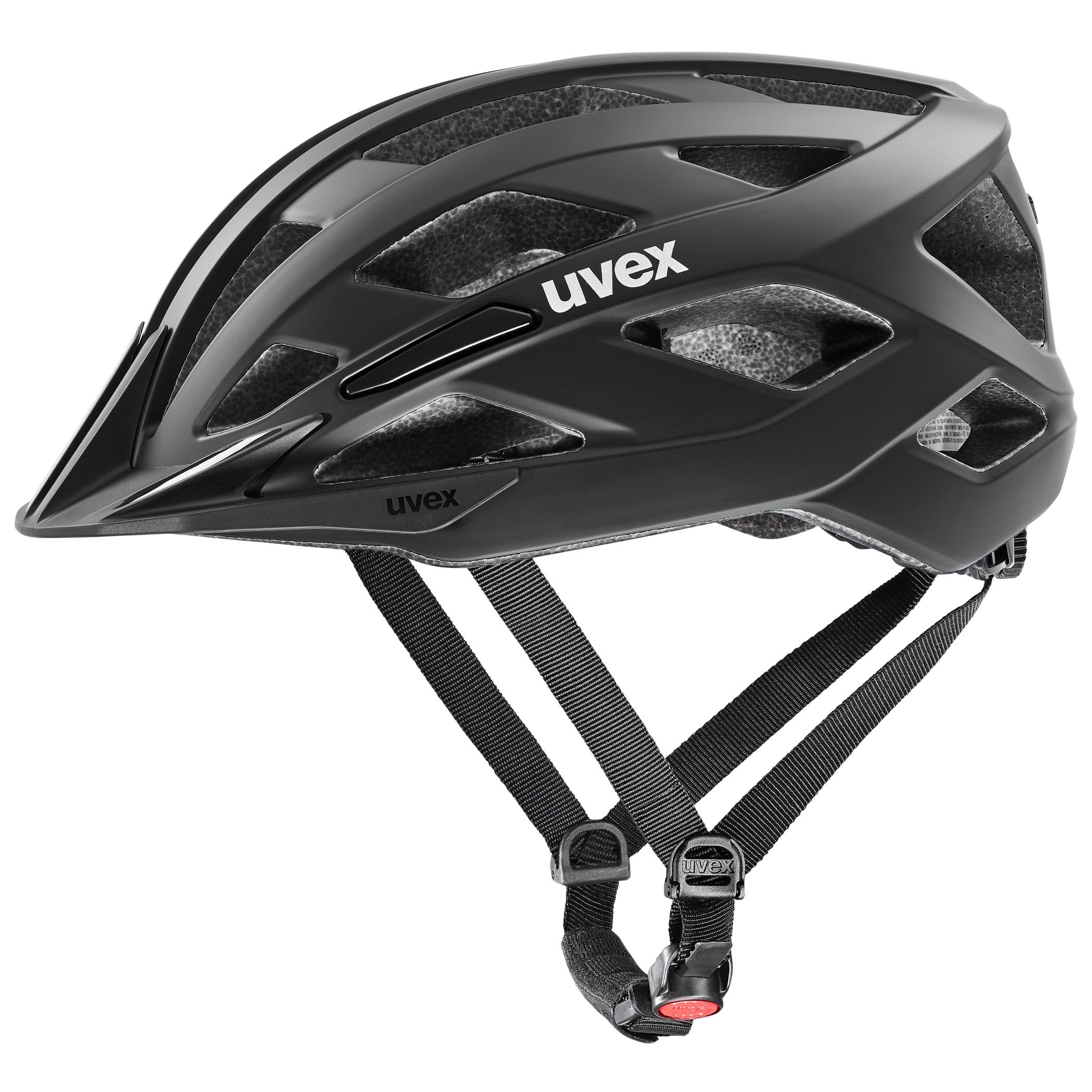 uvex Oversize 2 Fahrradhelm, Black matt, 60-64 cm | individuelle Größenanpassung - reflektierende Elemente