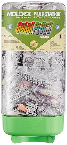 Moldex 6880 SparkPlug PlugStation Dispensador de tapones para los oídos, con cable, 150 paresdispensador disponible en Yaxa El Salvador