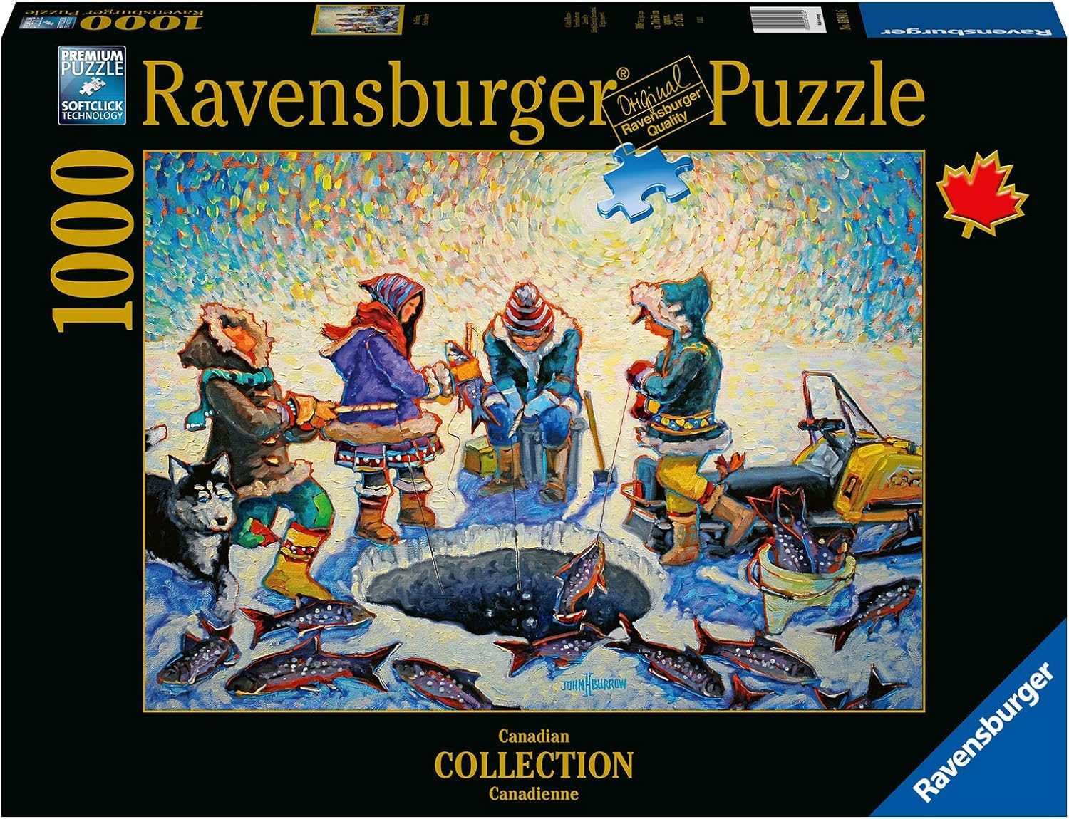 Ravensburger 2D 1000 el. Toilet Pod Lodem [Puzzle]