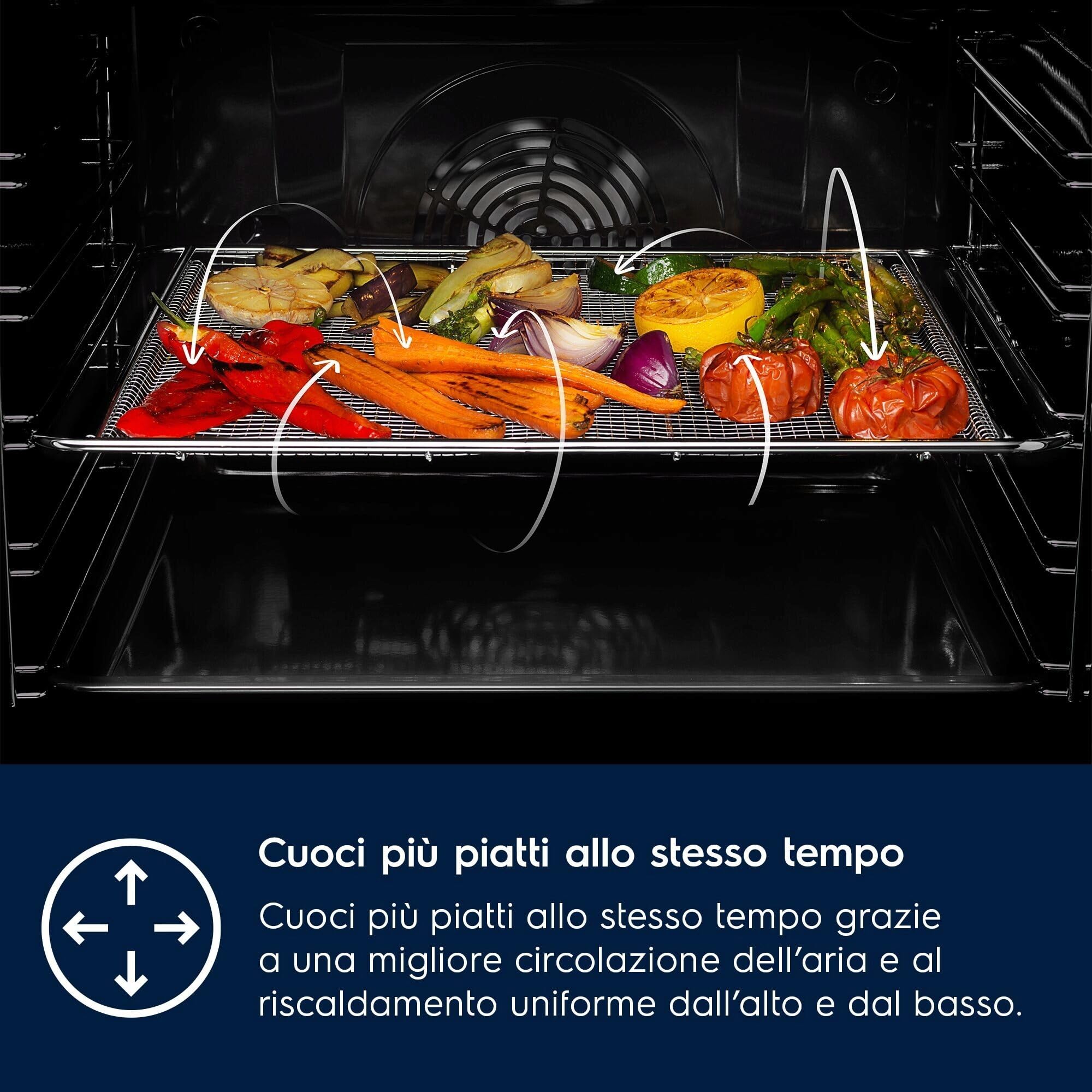 Electrolux Teglia con Fori AirFry, E9OOAFWM, Vassoio AirFry, Risultati Croccanti in Una Sola Volta, Soluzioni di Cottura Semplici per Qualsiasi Forno XXL